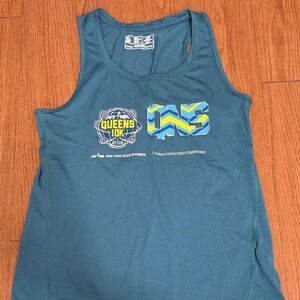 Queens 10K Women's Running Tank Top - Teal